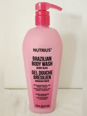 Vegan Brazilian Body Wash Berry Bliss